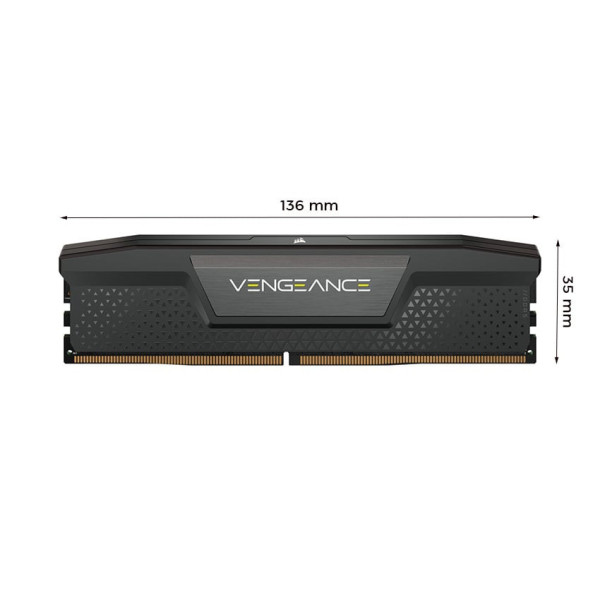 Ram Desktop Corsair Vengeance LPX Heatspreader (CMK32GX5M2B5200C40) 32GB (2x16GB) DDR5 5200MHz