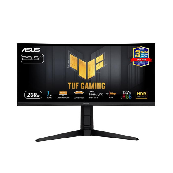 Màn hình Asus VG30VQL1A (29.5inch/WFHD/VA/200Hz/1ms/300nits/HDMI+DP+USB+Audio/Loa/Freesync)