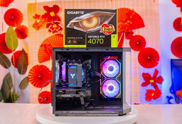 PC 4K GAMING RTX 4070 - i5 12400F (ALL NEW - BH 36 tháng) - 4 Slots order - 2 Hà Nội -2 HCM