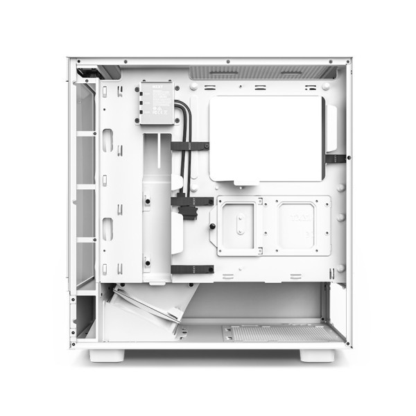 Vỏ máy tính NZXT H5 Flow White   (Mid Tower/Màu Trắng)