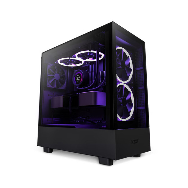 Vỏ máy tính NZXT H5 Elite Black  (Mid Tower/Màu Đen)