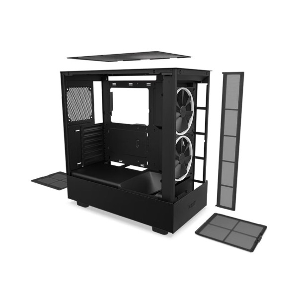 Vỏ máy tính NZXT H5 Elite Black  (Mid Tower/Màu Đen)
