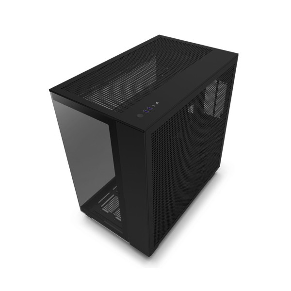 Vỏ máy tính NZXT H9 Flow Black (Mid Tower/Màu Đen)
