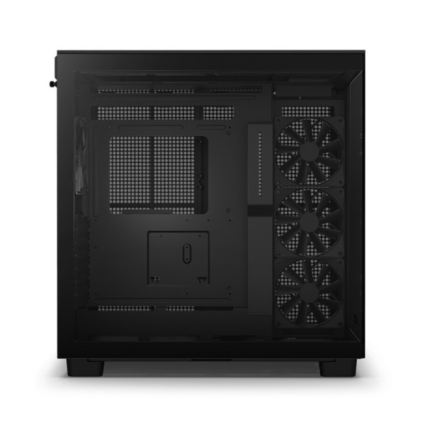 Vỏ máy tính NZXT H9 Flow Black (Mid Tower/Màu Đen)