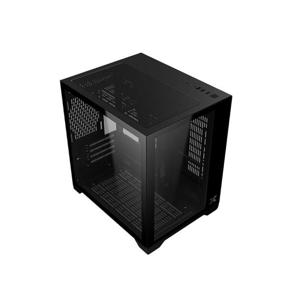 Vỏ case XIGMATEK AQUA M (EN40061) - PREMIUM GAMING M-ATX CASE (Mini Tower/Màu Đen)