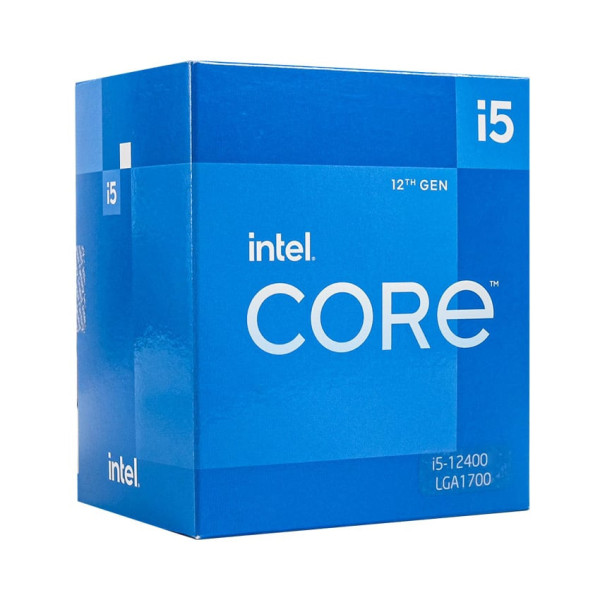 CPU INTEL CORE I5 12400 (UPTO 4.4GHZ, 6 NHÂN 12 LUỒNG, 18MB CACHE, 65W) - SOCKET INTEL LGA 1700)