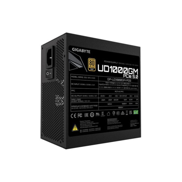 Nguồn GIGABYTE GP-UD1000GM PG5 1000W (80 Plus Gold/Full Modular )