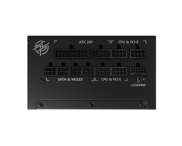 Nguồn Máy Tính MSI A1000G 1000W PCIE 5.0 ( 80 PLUS GOLD / FULL Modular)