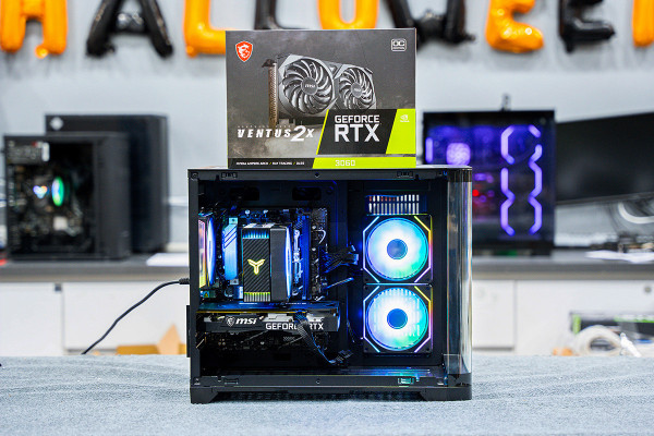 PC CHƠI GAME HIỆU SUẤT CAO RTX 3060 12GB - i5 12400F -SL: 12 Slots Order 6 Hà Nội  - HCM 6 slots