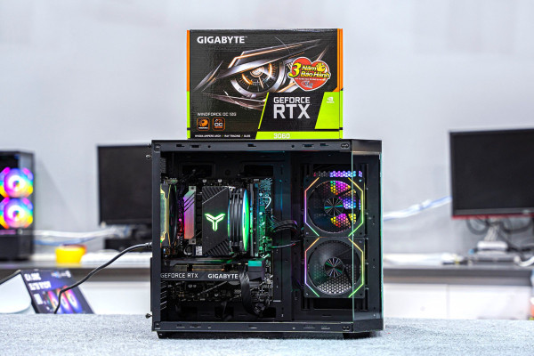 PC CHƠI GAME HIỆU SUẤT CAO RTX 3060 12GB - i5 12400F -SL: 12 Slots Order 6 Hà Nội  - HCM 6 slots