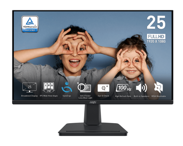 Màn Hình MSI PRO MP251 IPS/ Full HD/ 100Hz