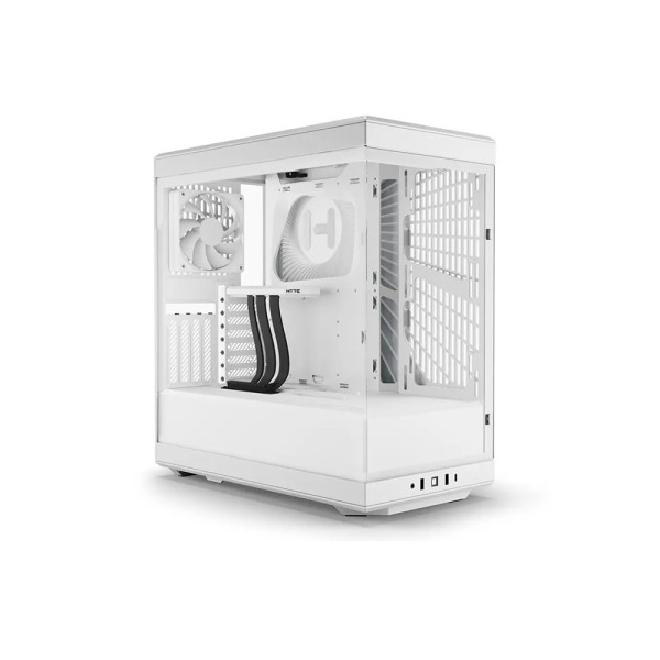 Vỏ Case HYTE Y40 Snow White (ATX, 2 Fan, Cable PCIe 4.0)