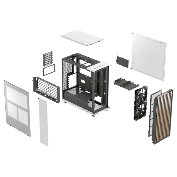 CASE FRACTAL DESIGN NORTH CHALK WHITE