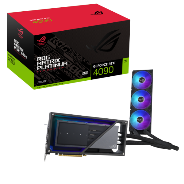 VGA Asus ROG Matrix GeForce RTX 4090 Platinum 24GB GDDR6X