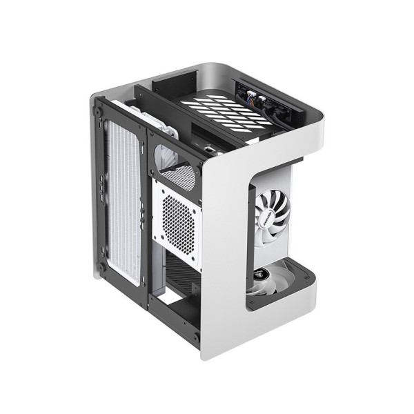 Vỏ Case Segotep Slath Mini ITX (Mini Tower/Màu Bạc)