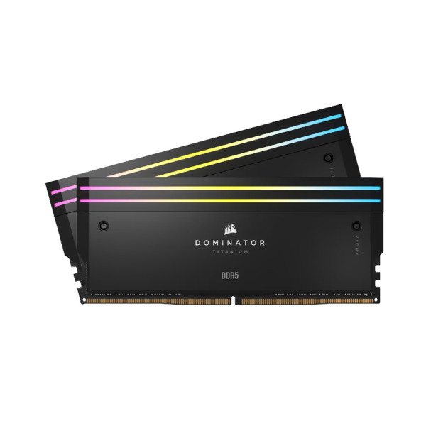 RAM Corsair Dominator Titanium Black 32GB (2x16GB) RGB 6000MHz DDR5 (CMP32GX5M2B6000C30)