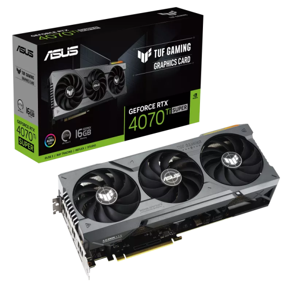Card màn hình ASUS TUF Gaming GeForce RTX 4070 Ti SUPER 16GB GDDR6X