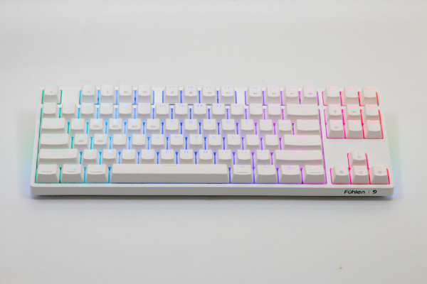 Bàn Phím Wireless Fuhlen T87S Pro RGB White