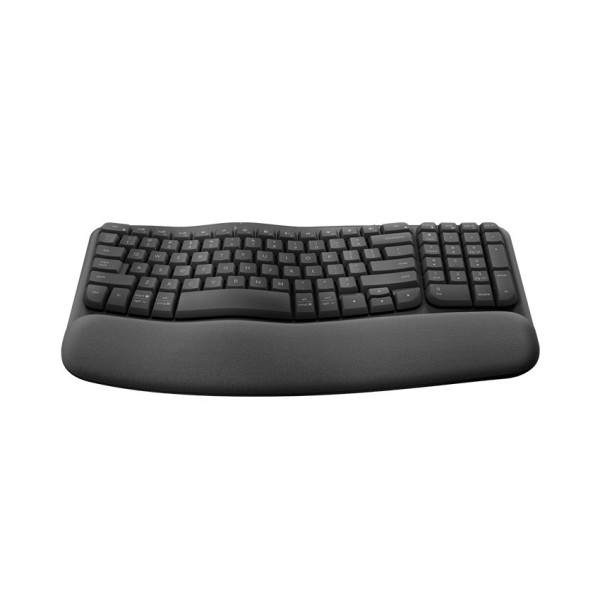 BÀN PHÍM KHÔNG DÂY LOGITECH WAVE KEYS ERGONOMIC GRAPHITE (USB 2.4GHZ LOGI BOLT , BLUETOOTH)