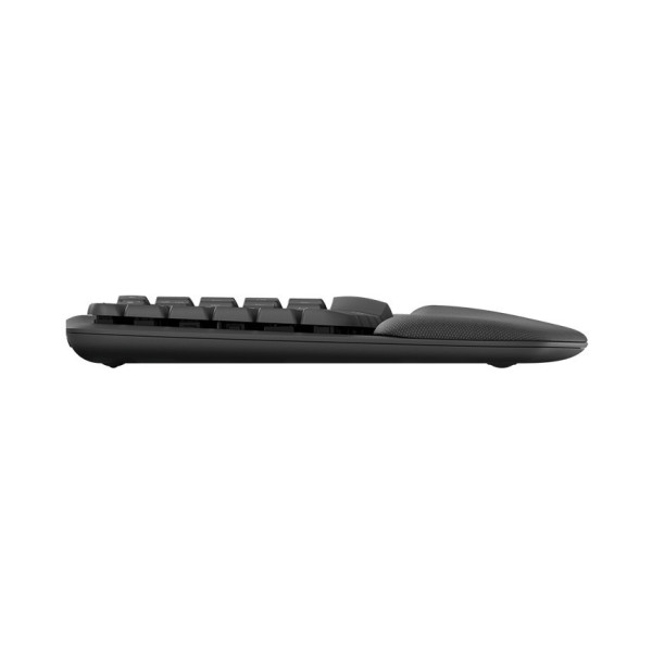 BÀN PHÍM KHÔNG DÂY LOGITECH WAVE KEYS ERGONOMIC GRAPHITE (USB 2.4GHZ LOGI BOLT , BLUETOOTH)