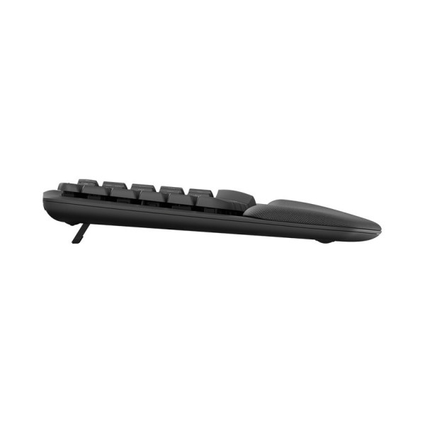 BÀN PHÍM KHÔNG DÂY LOGITECH WAVE KEYS ERGONOMIC GRAPHITE (USB 2.4GHZ LOGI BOLT , BLUETOOTH)