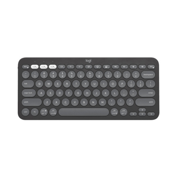 BÀN PHÍM KHÔNG DÂY LOGITECH PEBBLE KEYS 2 K380S (WIRELESS/BLUETOOTH/ ĐEN/TRẮNG/HỒNG)