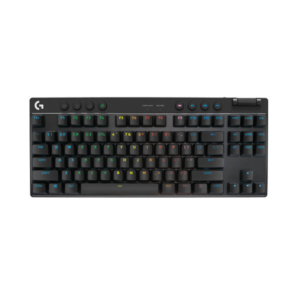BÀN PHÍM GAMING KHÔNG DÂY LOGITECH PRO X TKL LIGHTSPEED TACTILE SWITCH( Đen / Trắng)