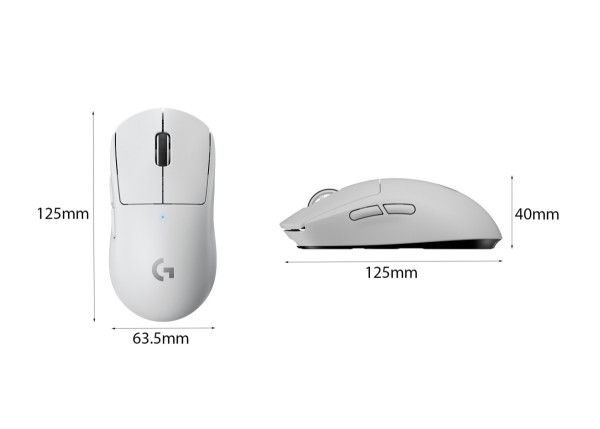 CHUỘT KHÔNG DÂY LOGITECH PRO X SUPERLIGHT WHITE