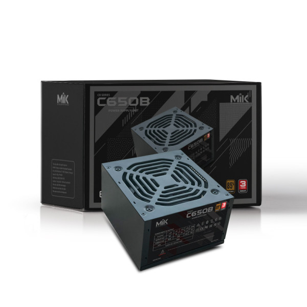 NGUỒN MIK C650B - 650W 80PLUS BRONZE