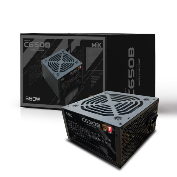 NGUỒN MIK C650B - 650W 80PLUS BRONZE
