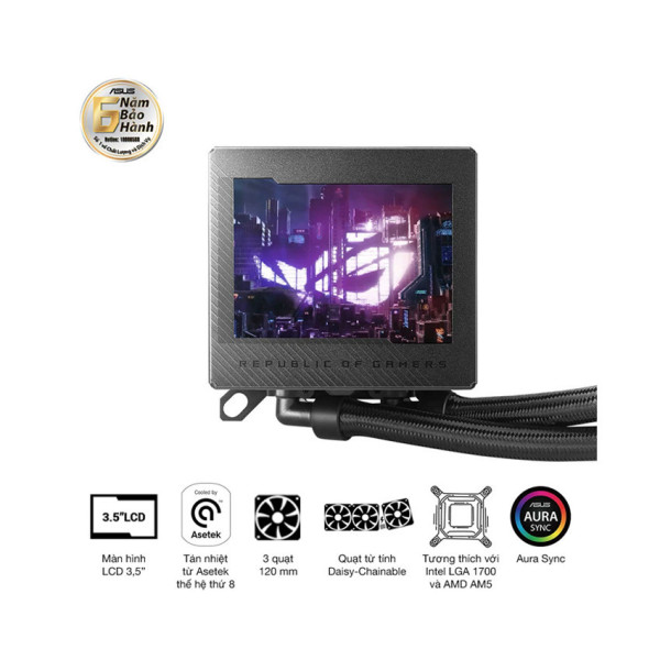 Tản Nhiệt Nước AIO ASUS ROG RYUJIN III 360 ARGB