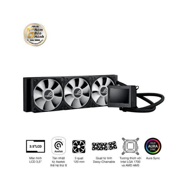 Tản Nhiệt Nước AIO ASUS ROG RYUJIN III 360 ARGB