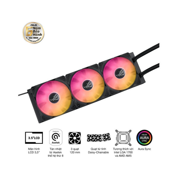 Tản Nhiệt Nước AIO ASUS ROG RYUJIN III 360 ARGB