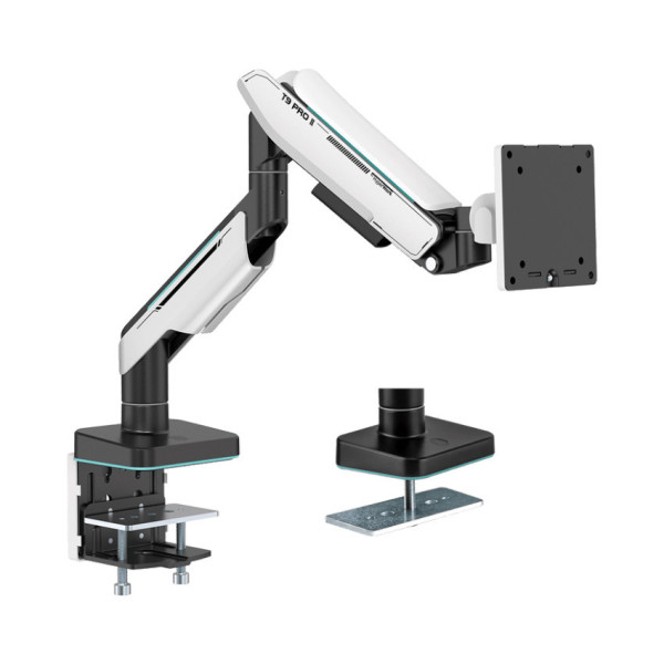 GIÁ TREO MÀN HÌNH HUMANMOTION T9 PRO II MÀU TRẮNG (23-43 INCH)