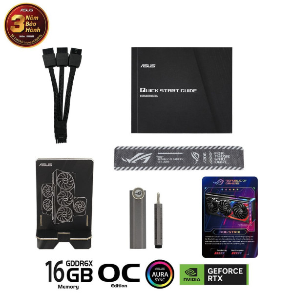 Card màn hình ASUS ROG STRIX RTX 4070 TI Super OC 16GB GAMING( ROG-STRIX-RTX4070TIS-O16G-GAMING)