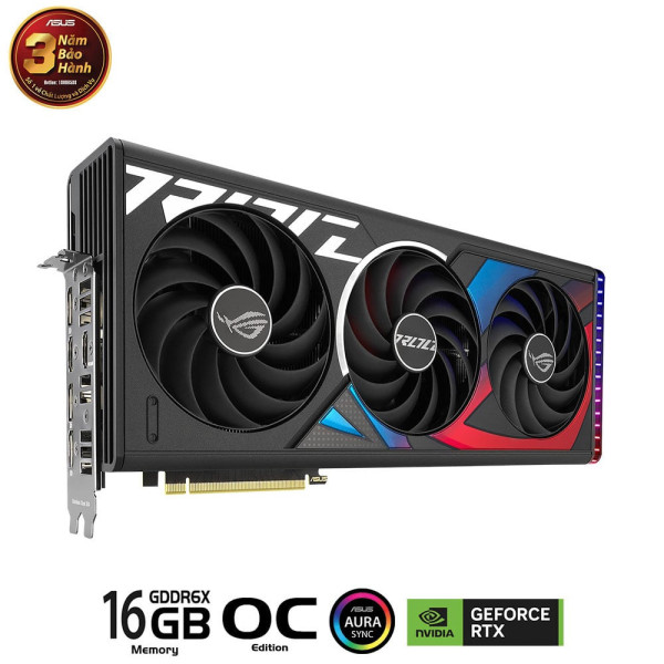 Card màn hình ASUS ROG STRIX RTX 4070 TI Super OC 16GB GAMING( ROG-STRIX-RTX4070TIS-O16G-GAMING)