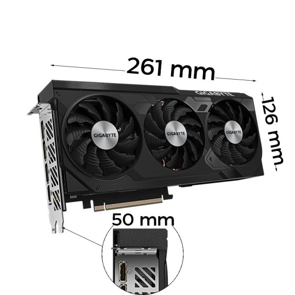 Card màn hình Gigabyte RTX 4070 Ti SUPER WINDFORCE OC 16GB