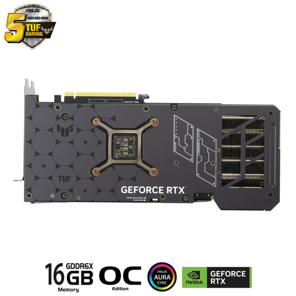 Card màn hình ASUS TUF Gaming GeForce RTX 4070 Ti SUPER 16GB GDDR6X OC Edition
