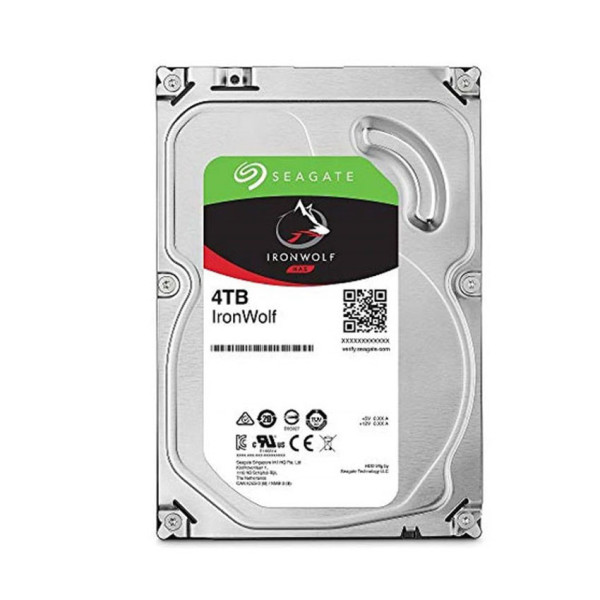 Ổ CỨNG HDD SEAGATE IRONWOLF 4TB ( 3.5 INCH, 5400RPM, SATA3, 256MB CACHE )(ST4000VN006)