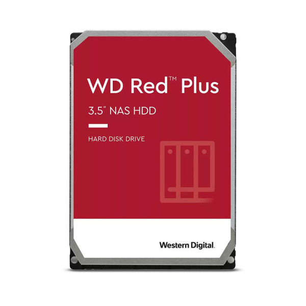 Ổ CỨNG HDD WD 6TB RED PLUS (3.5 INCH, 5400RPM, SATA, 256MB CACHE )(WD60EFPX)