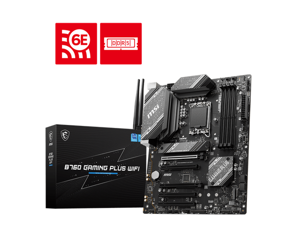 MAINBOARD MSI B760 GAMING PLUS WIFI DDR5