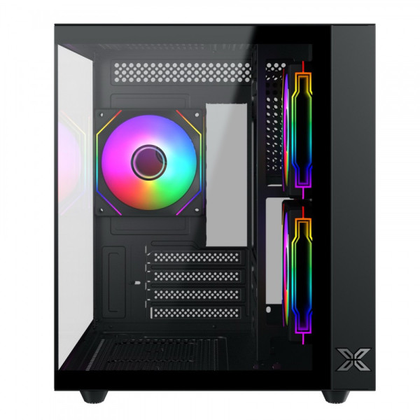 VỎ CASE XIGMATEK AQUA M LITE 3GF GAMING (M-ATX, KÈM 03 FAN XIGMATEK G20F)