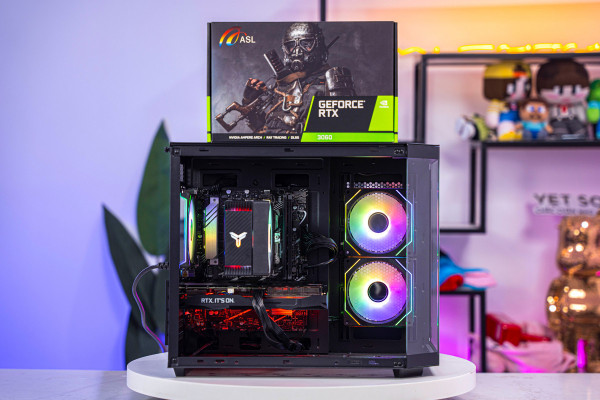 PC AMD HIGH PERFORMANCE GAMING RYZEN 7 7800X3D - RTX 3060 12GB (All NEW - Bảo hành 36 tháng)