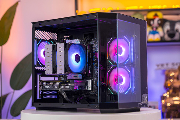 PC AMD HIGH PERFORMANCE GAMING RYZEN 7 7800X3D - RTX 4070 12GB (All NEW - Bảo hành 36 tháng)