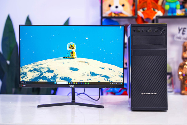 PC TTG HOME OFFICE Core i3 12100 - RAM 8GB- SSD 256GB- Màn hình 24 Inch