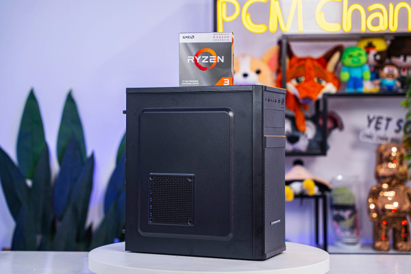 PC TTG Home Office Hiệu Suất Cao Ryzen 3 3200G Kèm Màn Hình - PTS - Gaming LOL, CS2, Fifa