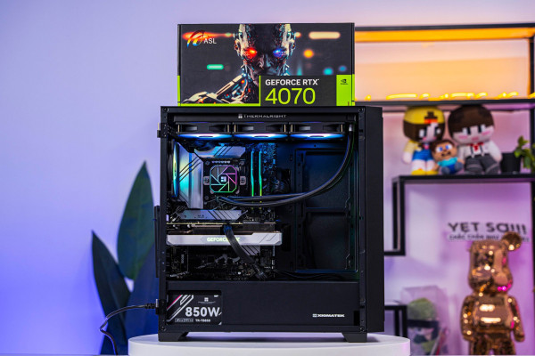 PC WORKSTATION - GAMING PROFESSIONAL i7 14700K- RTX 4070 12GB OC (Toàn bộ linh kiện All new - Bảo hành 36 tháng)