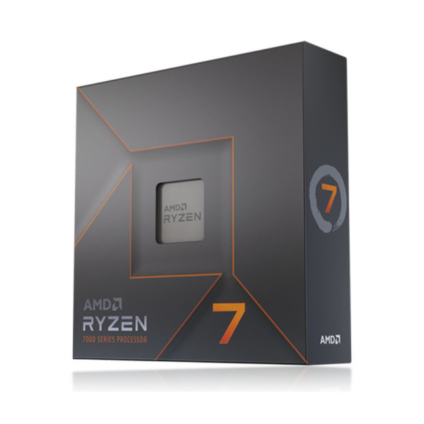 CPU AMD Ryzen 7 7700X (4.5 Ghz up to 5.4GHZ / 40MB / 8 Cores, 16 threads /AM5 )