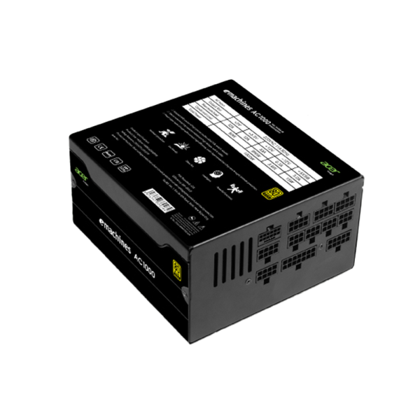 Nguồn máy tính ACER AC1000 PCIe 5.0 1000W Full Modular (80 Plus Gold)