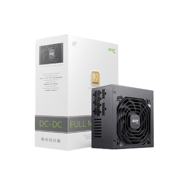Nguồn máy tính ACER AC1000 PCIe 5.0 1000W Full Modular (80 Plus Gold)